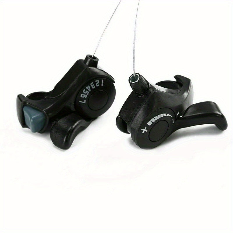 MTB Mountain Bike Transmission 6.7/21 Speed TX30-7 Trigger Shifters, Thumb Gear Shift Levers Bicycle Derailleur