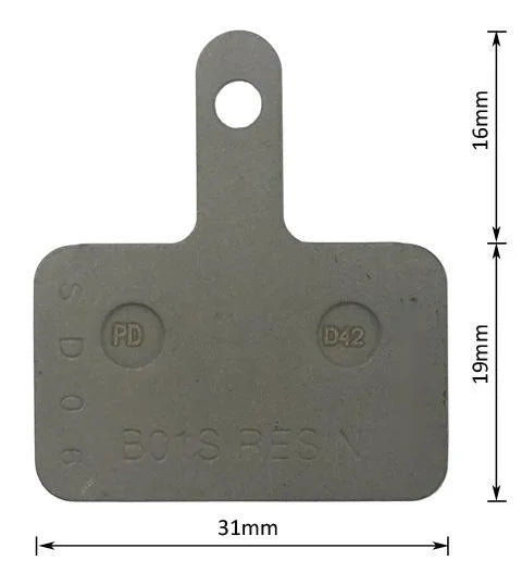 SHIMANO 1 Pair B01S Brake Pads Resin Disc Brake Pads For MTB MT200 M485 M445 M446 M447 M395 M355 M575 M475 M416 M396 M525